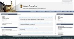 Desktop Screenshot of comune.cormons.go.it
